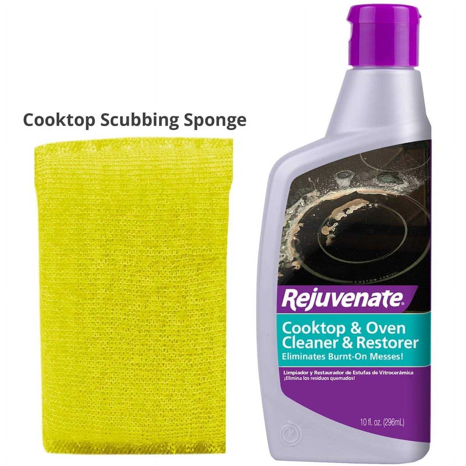 Rejuvenate Glass And Ceramic Cooktop And Oven Cleaner And Restorer – 10 Ounce Oven Cleaner Includes Free Applicator Pad – Eliminates the Worst