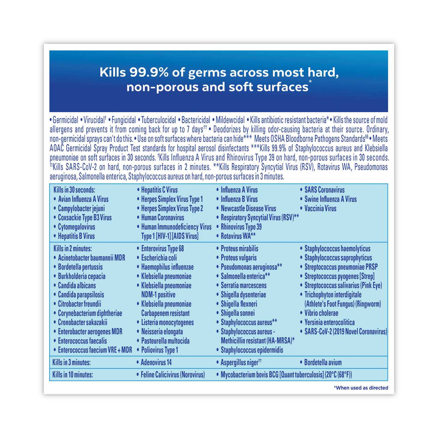 Professional Lysol Disinfectant Spray Crisp Linen - Image 3