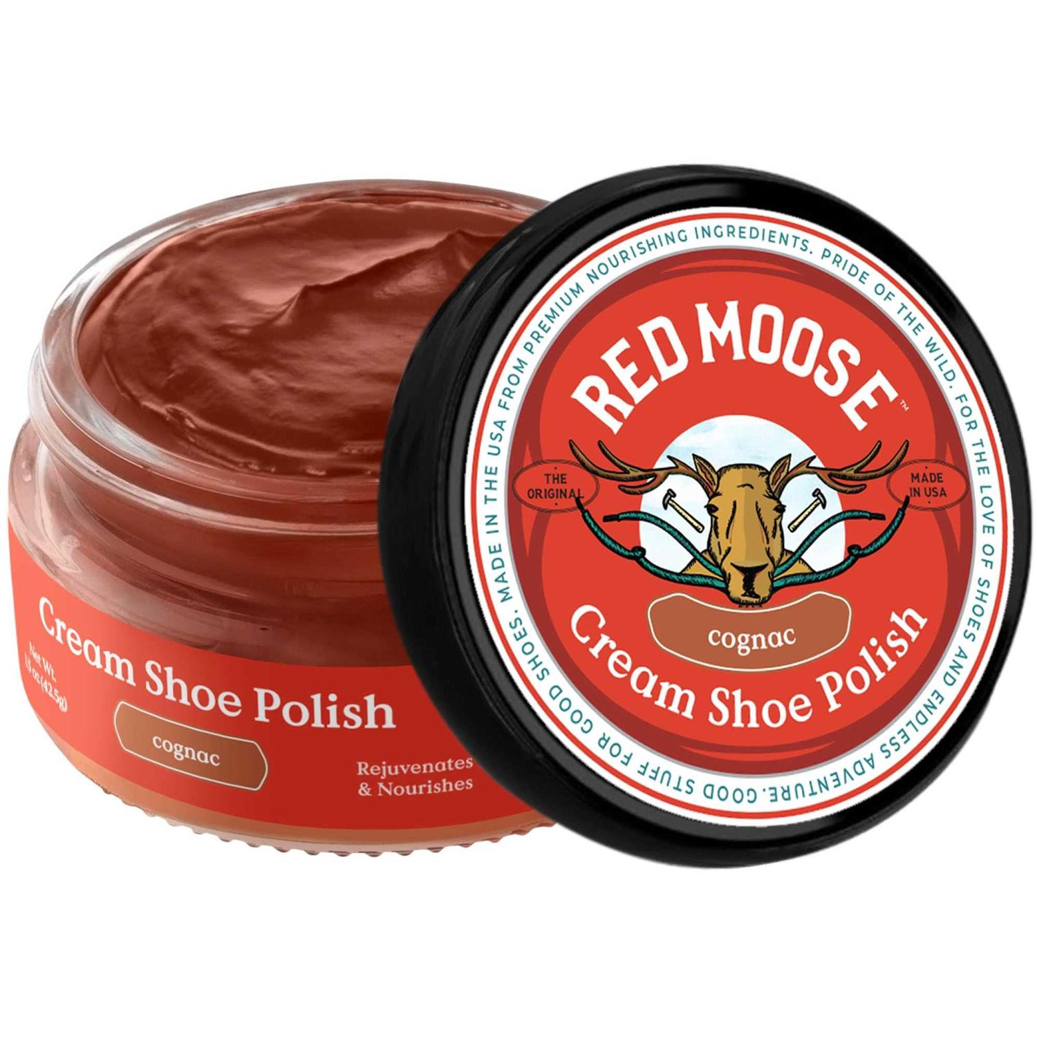 Red Moose Boot and Shoe Cream Polish