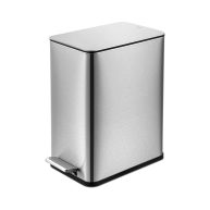 Qualiazero 2.6 Gallon Slim Step On Trash Can