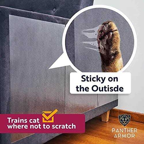 Panther Armor Cat Scratch Furniture Protector for Sofa Couch Double Sided Anti Scratching - Image 5