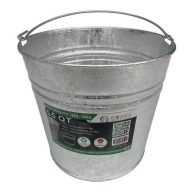Omega Industrial 5.5 qt. Galvanized Metal Bucket 2202098