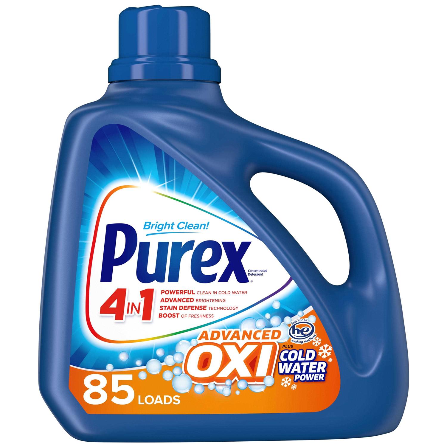 Purex Liquid Laundry Detergent Plus Oxi Fresh Morning Burst