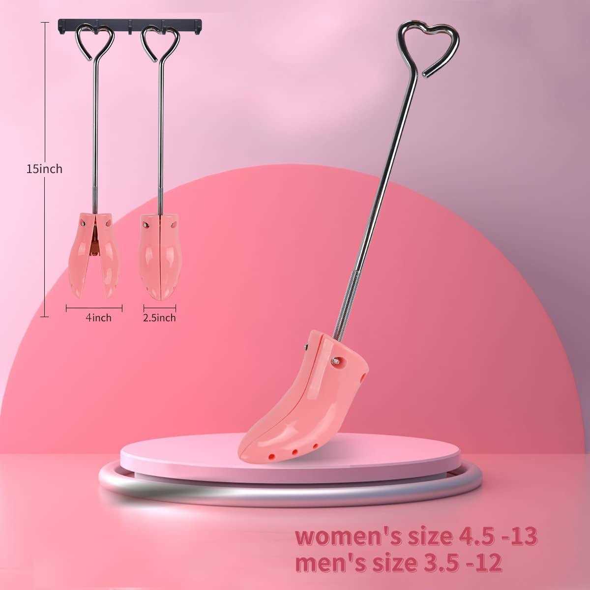 Parts3A Shoe Stretcher Men Women Boot Stretcher 4-way Adjustable Shoe Stretchers to Stretch Length Width - Image 3