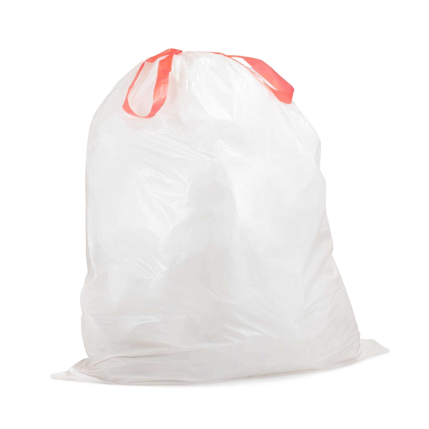 Qualia 21 Gal./80L Drawstring Closure Trash Bags Liners - Image 3