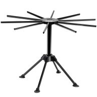 Ourokhome Collapsible Pasta Drying Rack Plastic Spaghetti Hanger Noodle Dryer Stand with 10 Bar Handles for Homemade Fresh Spaghetti