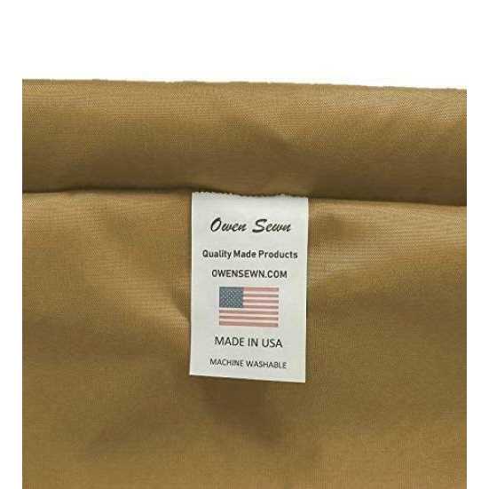 Owen Sewn Heavy Duty 40in X 50in Canvas Laundry Bag - Image 3