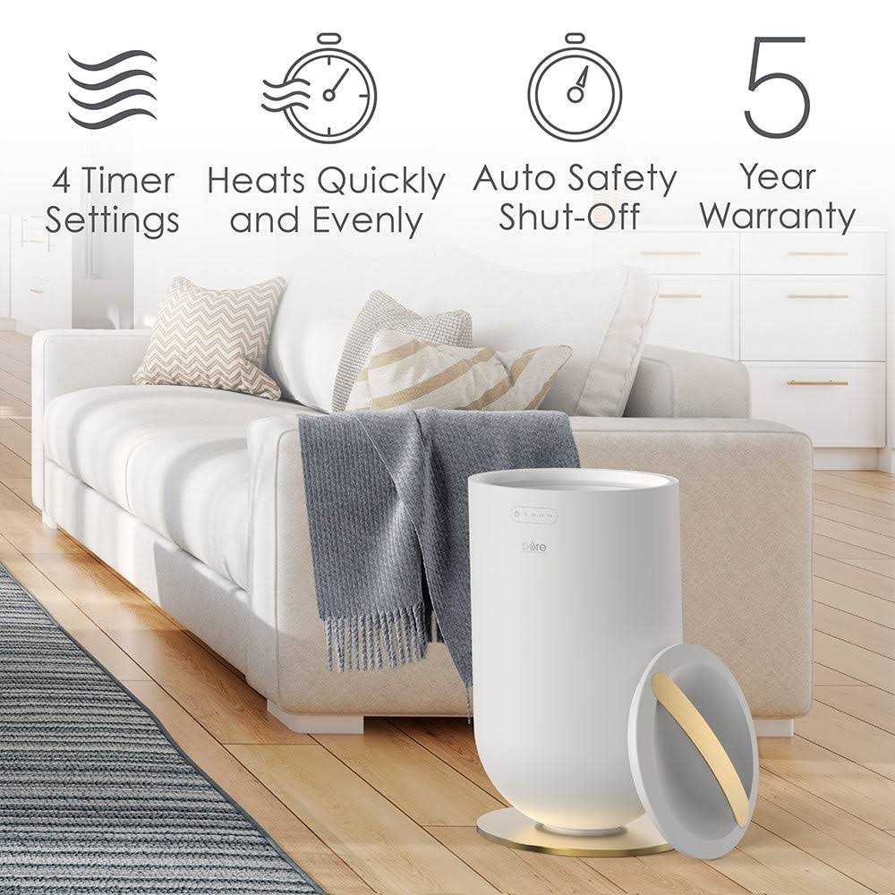 Pure Enrichment PureBliss Luxury Towel Warmer Extra Large 20L Heats Baths, Towels, Robes, Blankets, or Clothing - Image 4