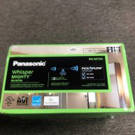 Panasonic Whisper Mighty Pick-A-Flow 70/90 CFM Ceiling/Wall Bathroom Exhaust Fan