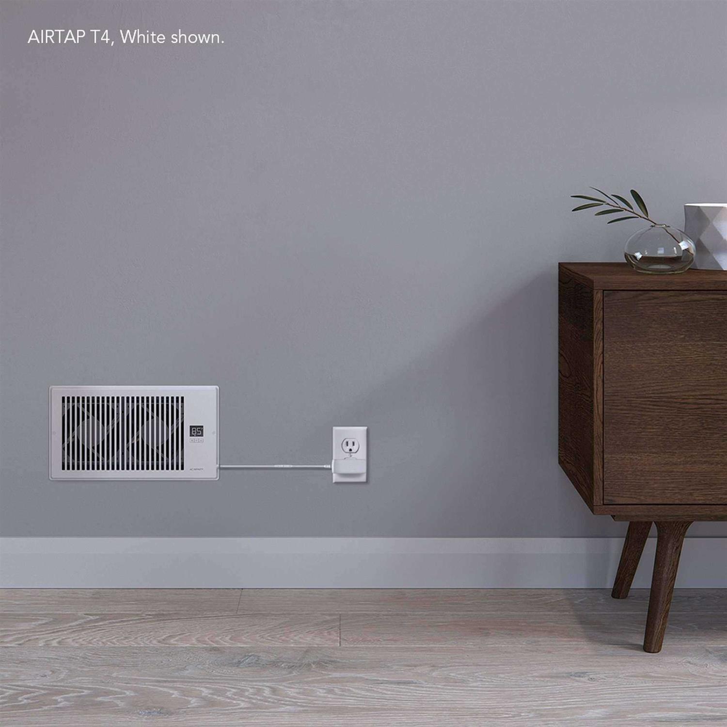 AC Infinity AIRTAP T6 Quiet Register Booster Fan System - Image 5
