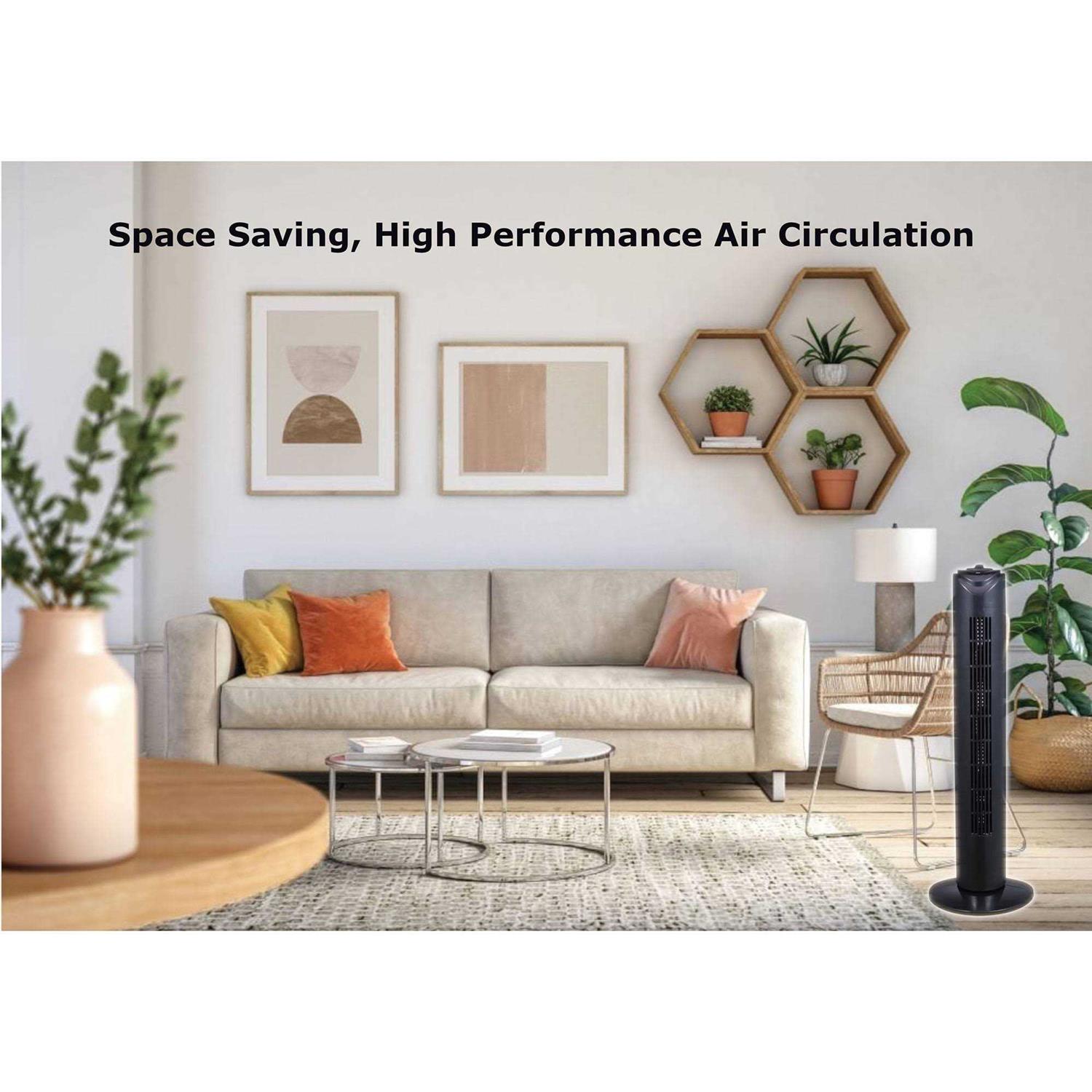 Optimus 32 in. Tall Tower Fan - Image 3