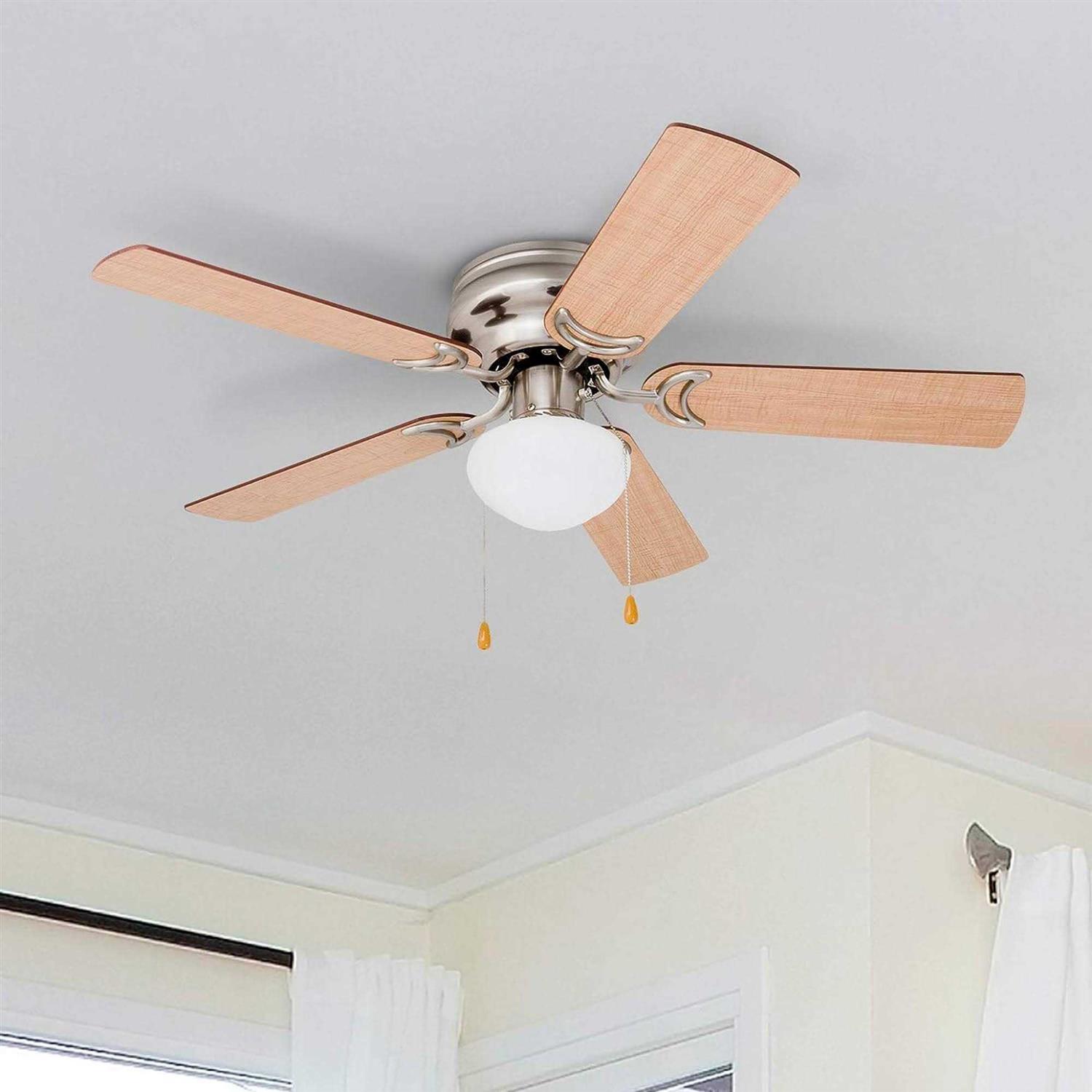 42×22 Prominence Home Alvina Led Hugger Ceiling Fan - Image 2