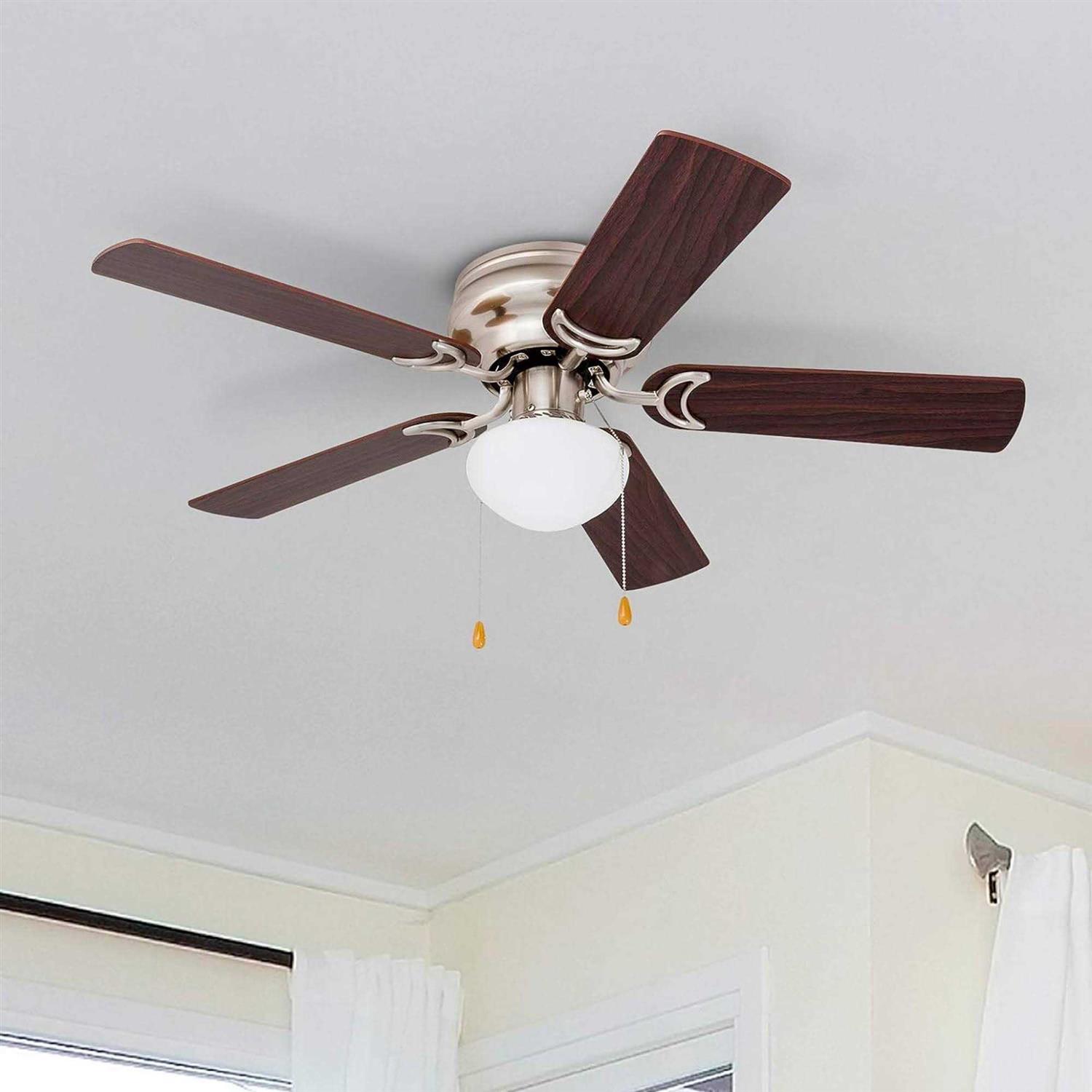 42×22 Prominence Home Alvina Led Hugger Ceiling Fan - Image 3