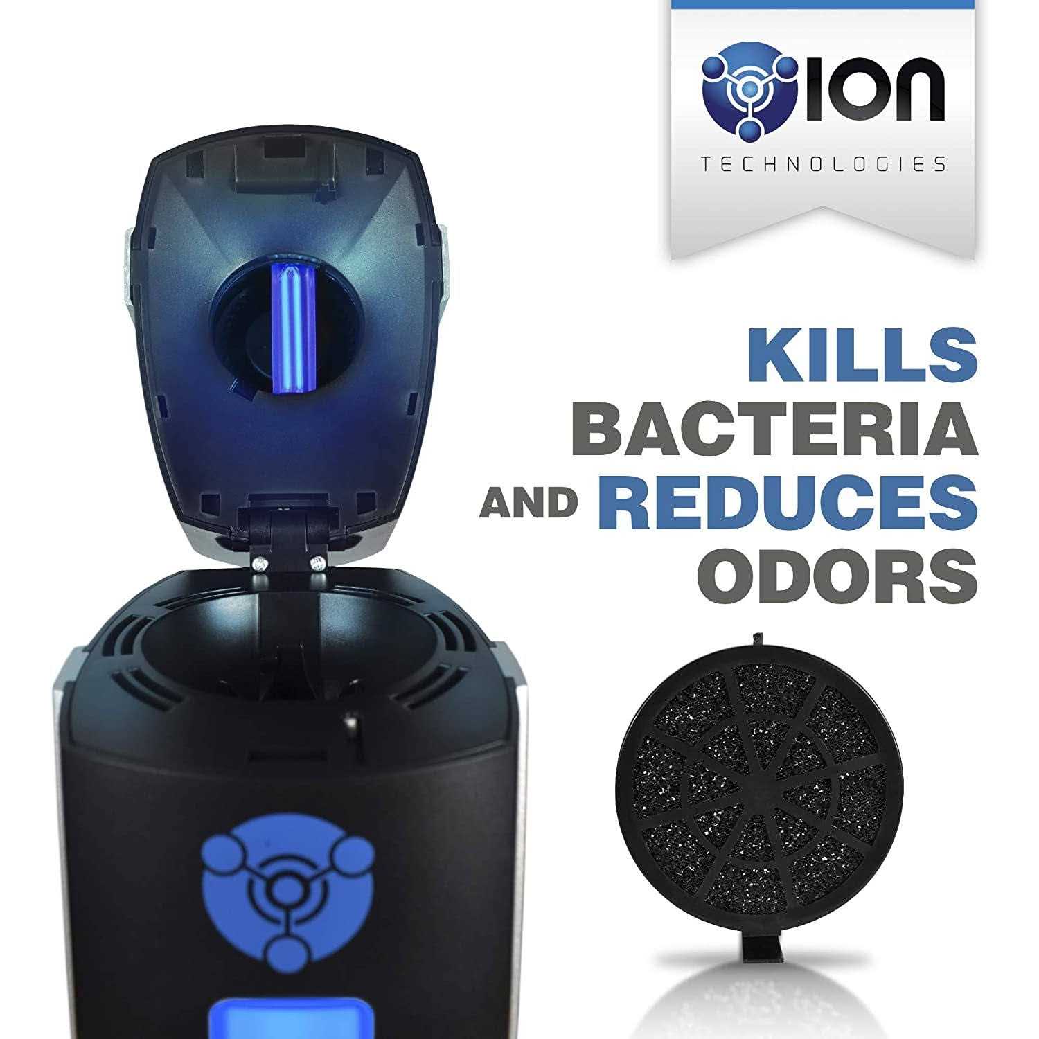 Oion Technologies B-1000 Permanent Filter Ionic Air Purifier Pro Ionizer with UV-C - Image 3