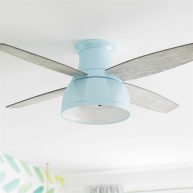 Prominence Home Edora 52 LED Indoor Flush Mount Ceiling Fan with Light Remote