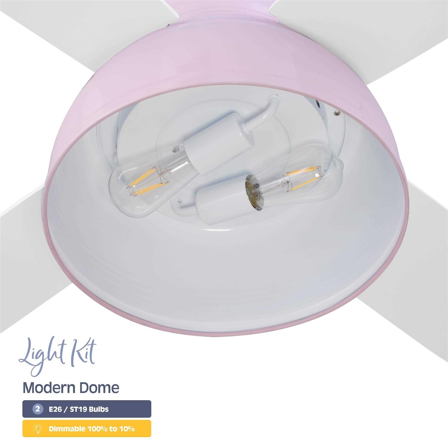 Prominence Home Edora 52 LED Indoor Flush Mount Ceiling Fan with Light Remote - Image 4