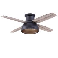 Prominence Home Edora 52 LED Indoor Flush Mount Ceiling Fan with Light Remote