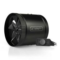 AC Infinity Raxial S8 Inline Booster Duct Fan with Speed Controller 8