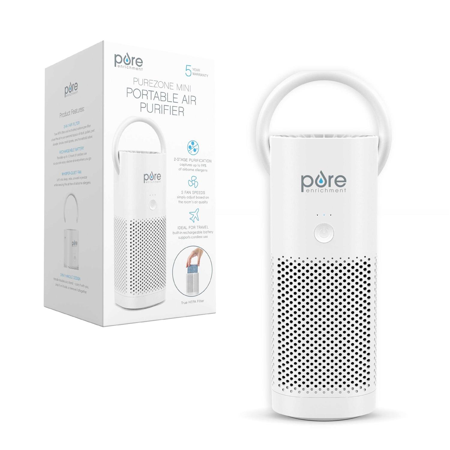 Pure Enrichment True HEPA Portable Air Purifier