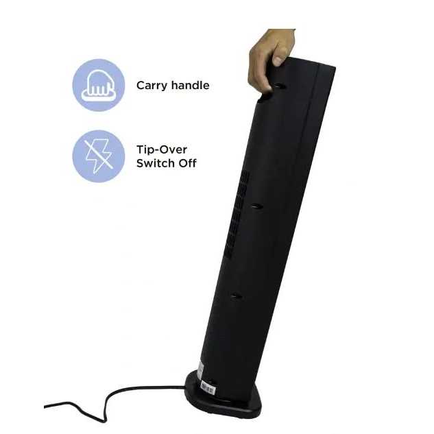 Pelonis 30 in. 1500-Watt Digital Tower Ceramic Heater - Image 5