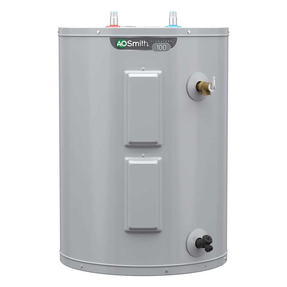 a.o. Smith Signature 100 28-Gallon Lowboy 6-year Limited Warranty 4500-Watt Double Element Electric Water Heater
