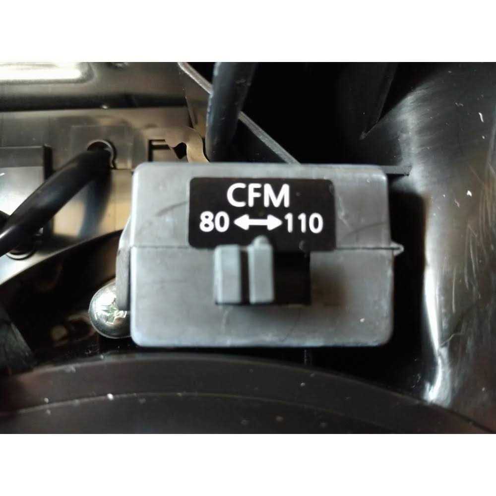 Panasonic Whisper Choice DC Pick-A-Flow 80/110 CFM Ceiling Bathroom Exhaust Fan with Flex-Z Fast Bracket - Image 4