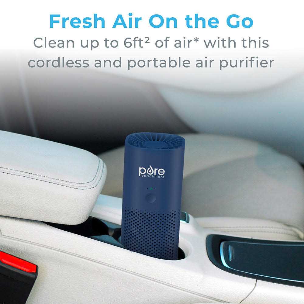 Pure Enrichment PureZone HEPA Mini Portable Air Purifier - Image 2