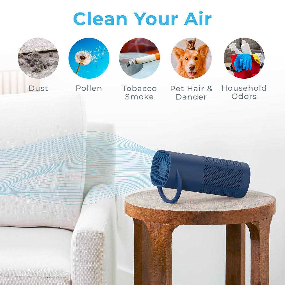 Pure Enrichment PureZone HEPA Mini Portable Air Purifier - Image 4
