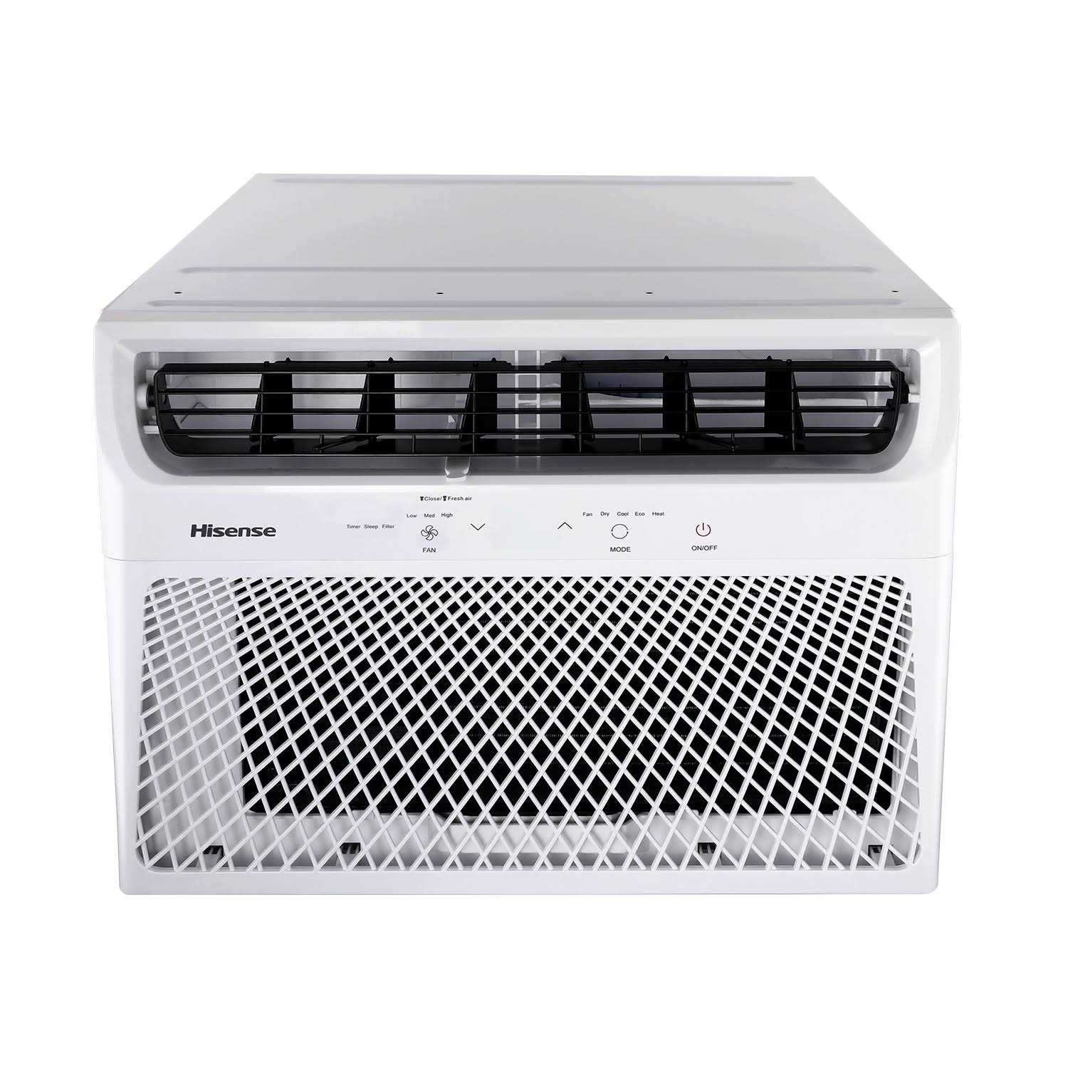 Restored Hisense 550-sq ft Window Air Conditioner with Heater