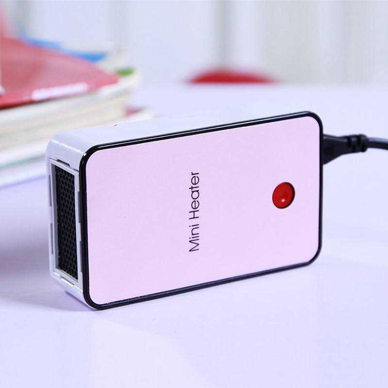 Personal Space Heater Ucan Portable Mini Electric Space Air Warmer for Room Offi - Image 2
