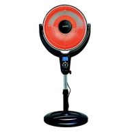 Optimus H-4501 14 Oscillating Pedestal Digital Dish Heater