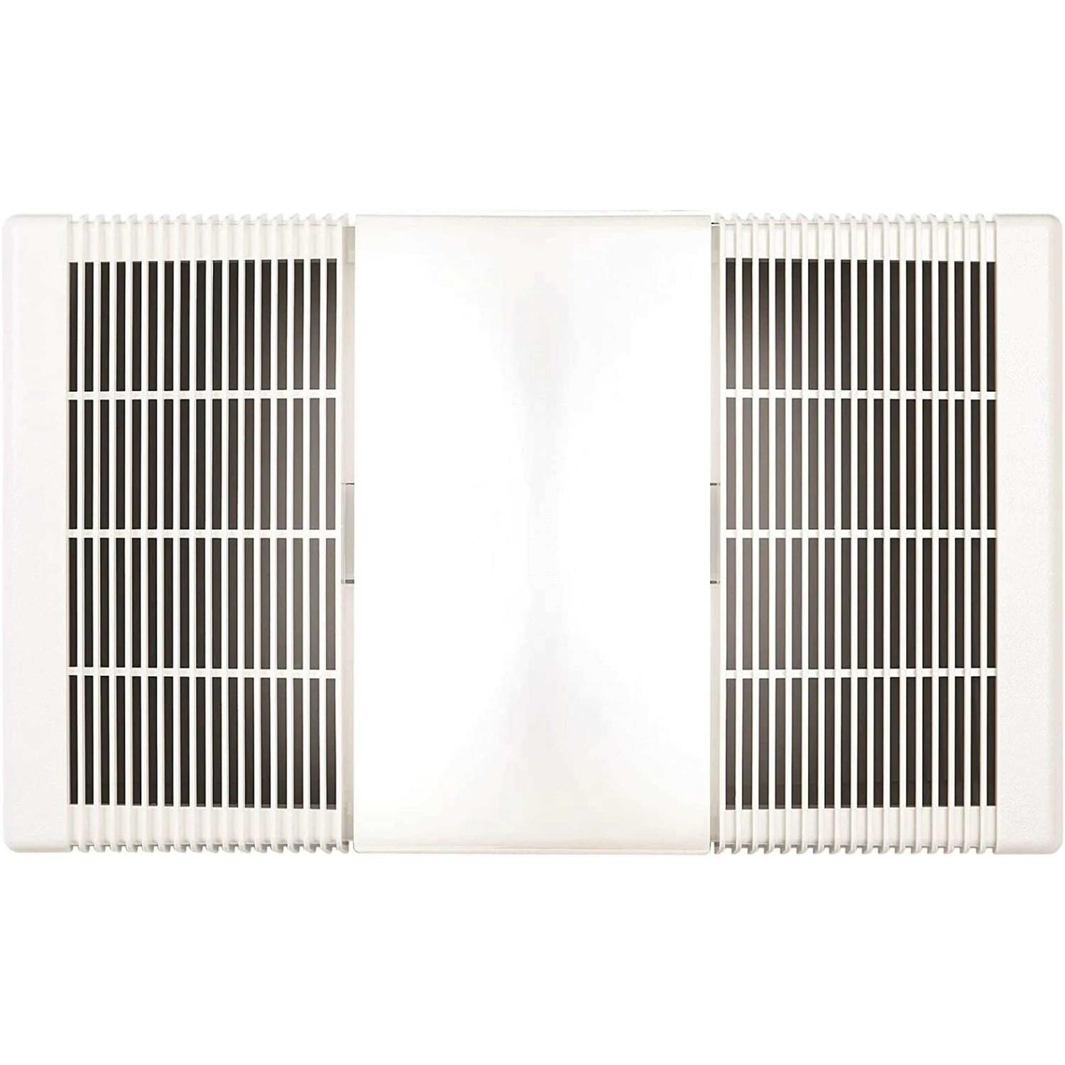 NuTone 80 CFM Ventilation Exhaust Fan with Light and Heater 765H80L - Image 5