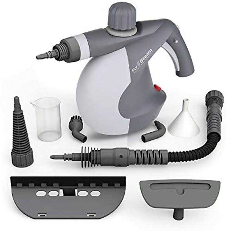 Pursteam Handheld Pressurized Steam Cleaner with 9 Multi-Surface Cleaning Attachment Tools - Image 5