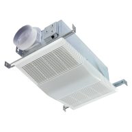 NuTone 668RP 70 CFM Ceiling Exhaust Fan with Light, White