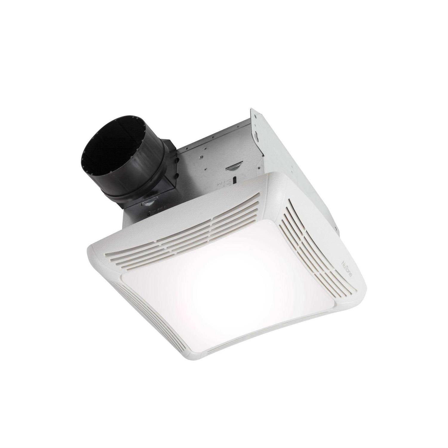 NuTone 80 CFM Ceiling Bathroom Exhaust Fan with Light