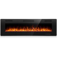 30-60 Recessed and Wall Mounted Electric Fireplace,750-1500W
