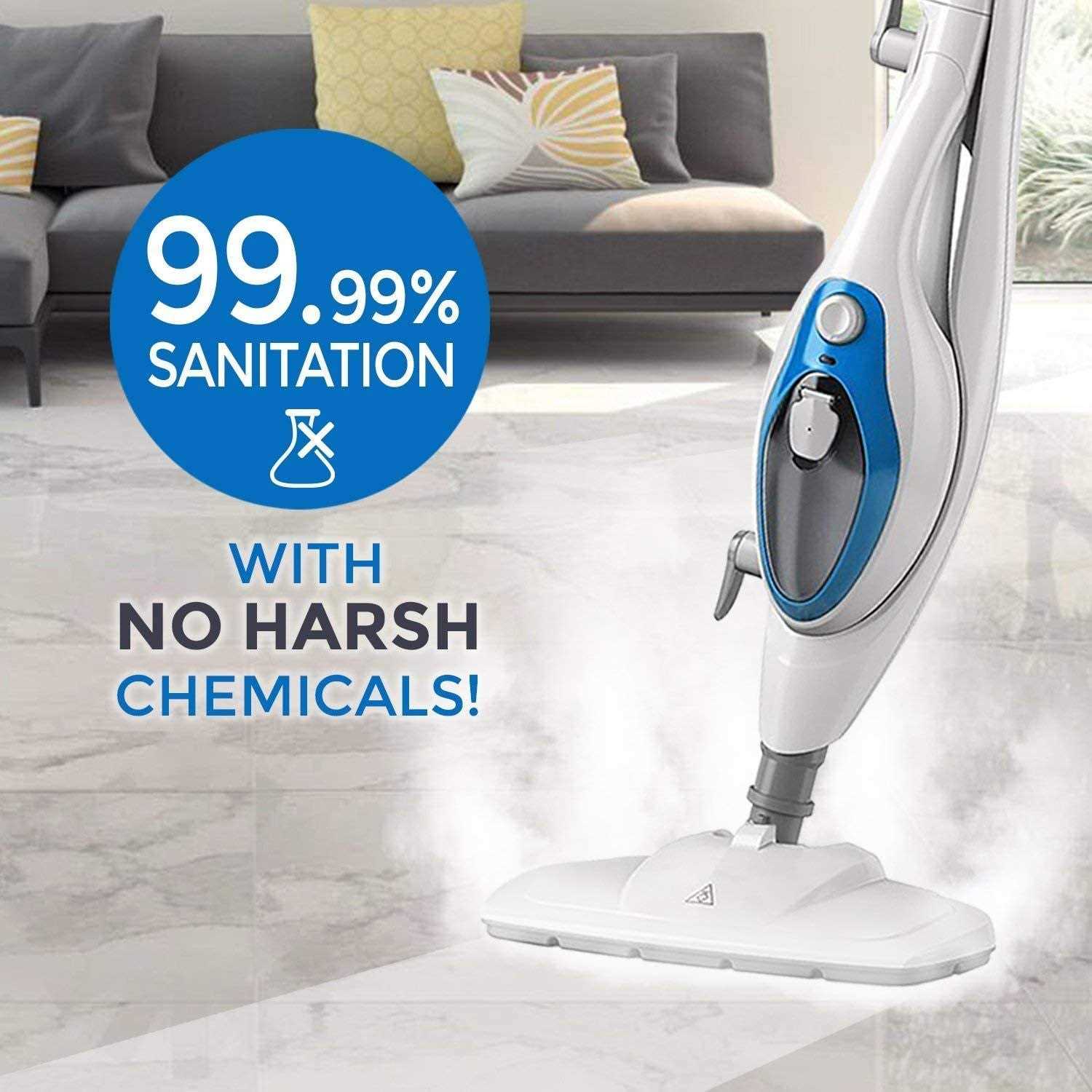 Pursteam Steam Mop Cleaner 10-in-1 with Convenient Detachable Handheld Unit - Image 3