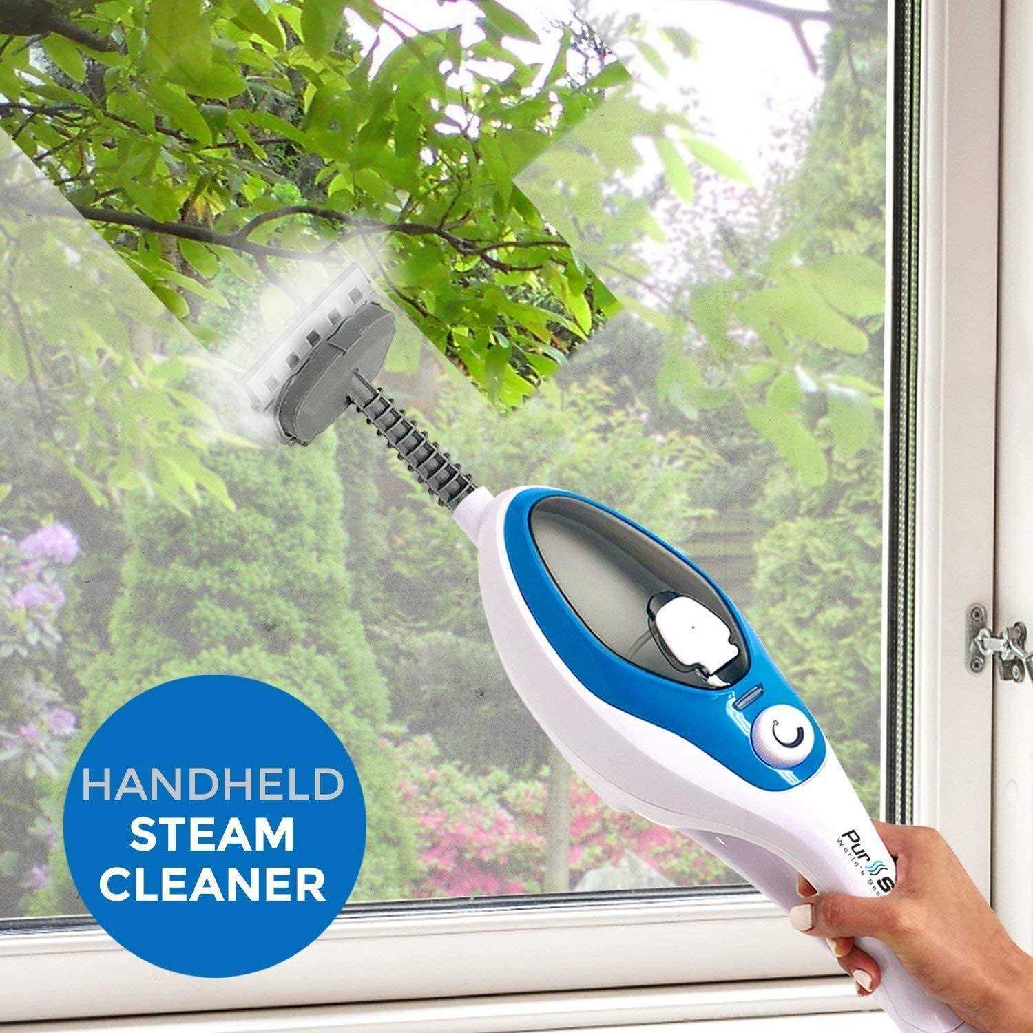 Pursteam Steam Mop Cleaner 10-in-1 with Convenient Detachable Handheld Unit - Image 5