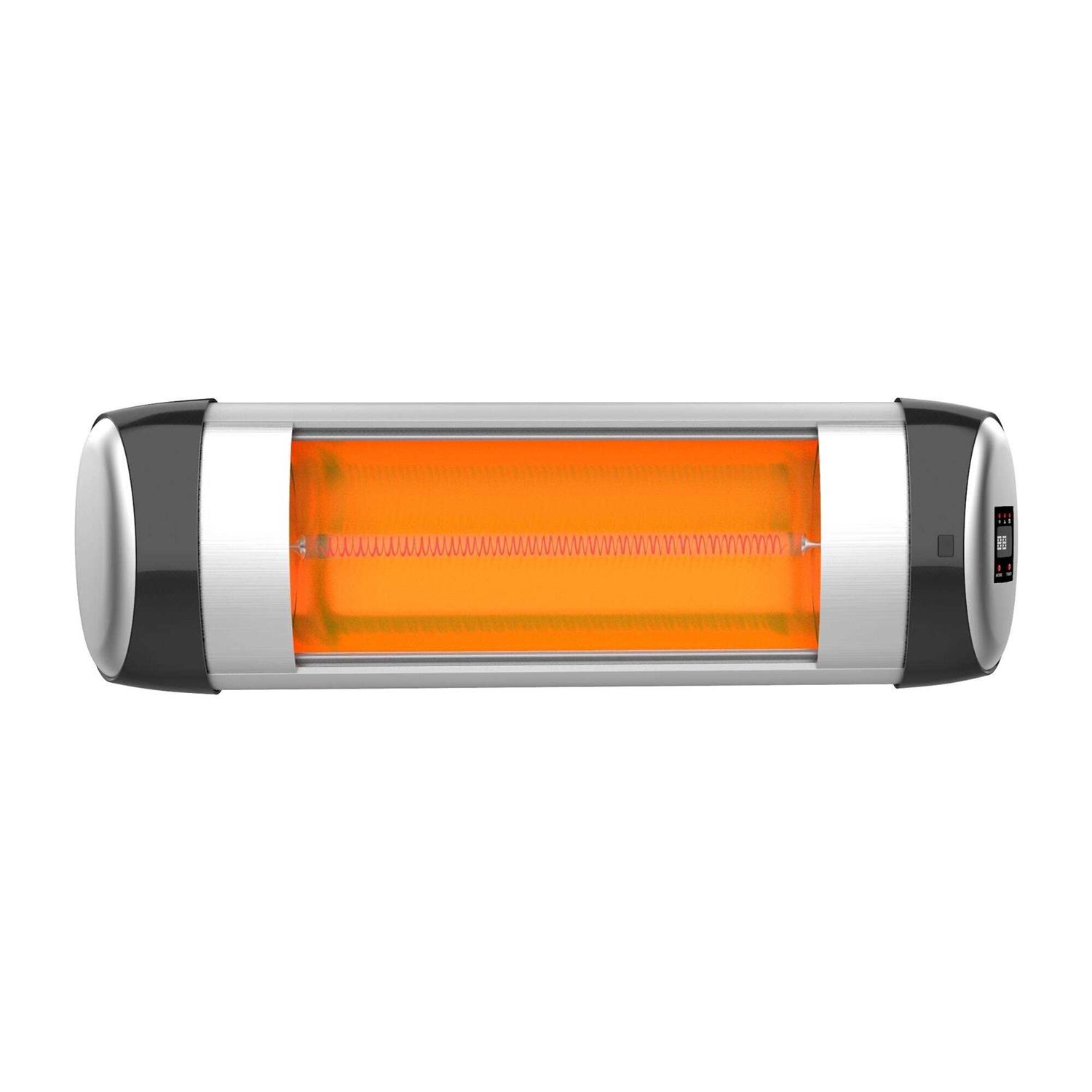 1500w Wall Mounted Infrared Electric Heater with Remote Control - Image 2