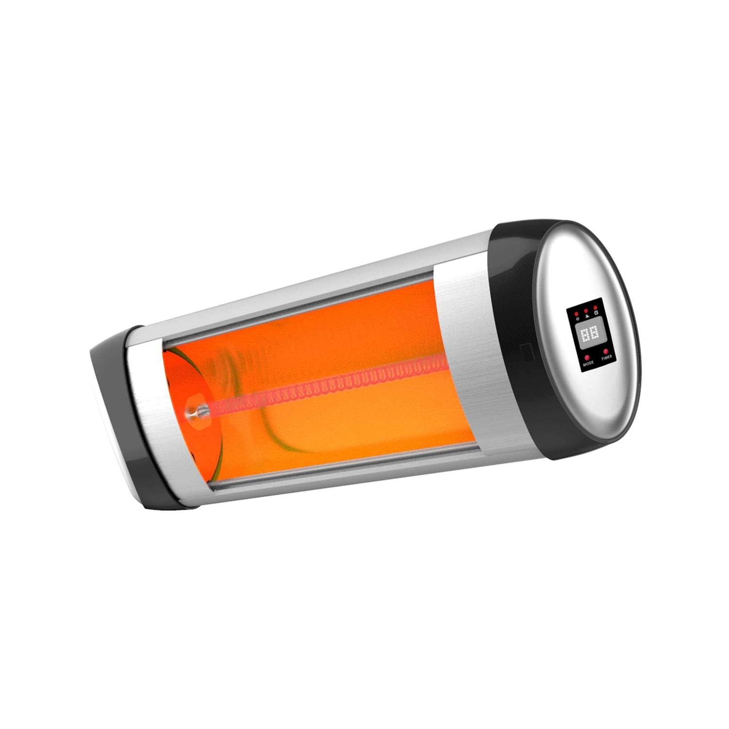 1500w Wall Mounted Infrared Electric Heater with Remote Control - Image 5