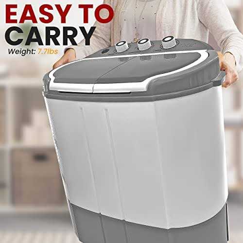 Pyle Compact Home Washer & Dryer 2 in 1 Portable Mini Washing Machine - Image 2