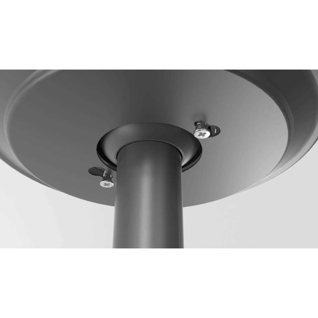 Parrot Uncle 52 inch Industrial Reversible 5-Blade Mesh LED Ceiling Fan with Remote - Image 5