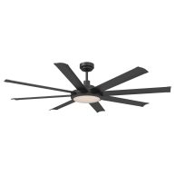 Parrot Uncle Matte Black 8-Blade Ceiling Fan Remote
