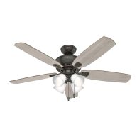 52 Hunter Amberlin Ceiling Fan with LED Light Kit