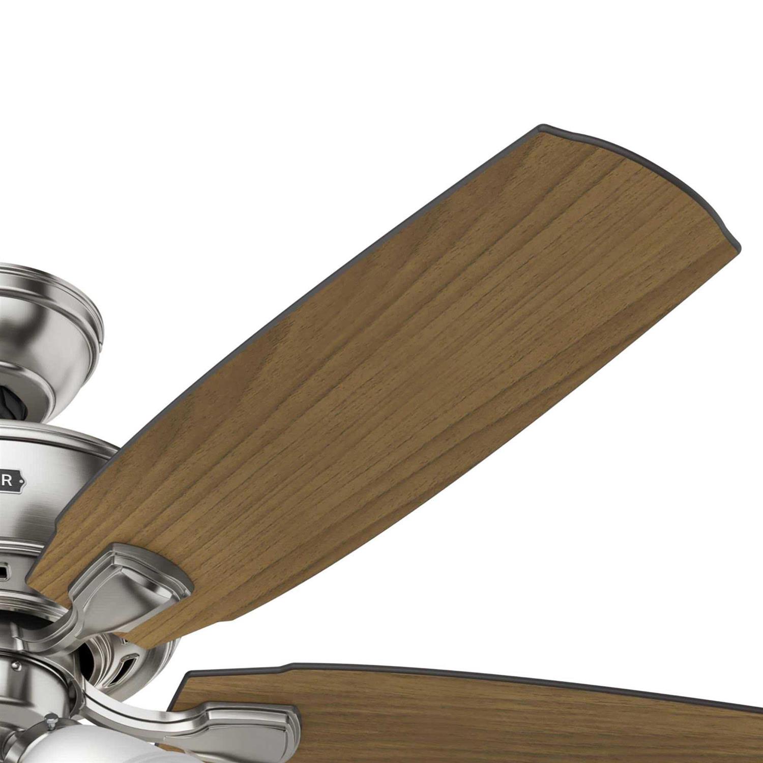 52 Hunter Amberlin Ceiling Fan with LED Light Kit - Image 5