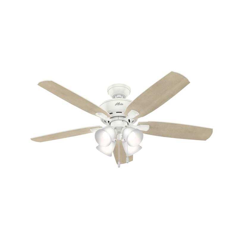 52 Hunter Amberlin Ceiling Fan with LED Light Kit