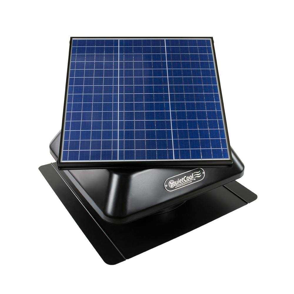 QuietCool 40 Watt Solar Powered Roof Mount Attic Fan