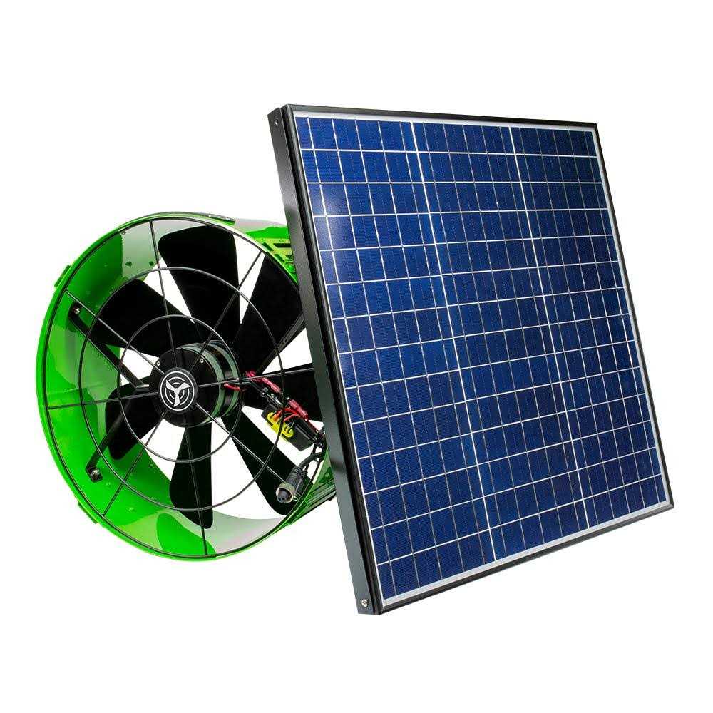 QuietCool 40 Watt Solar Powered Roof Mount Attic Fan - Image 5