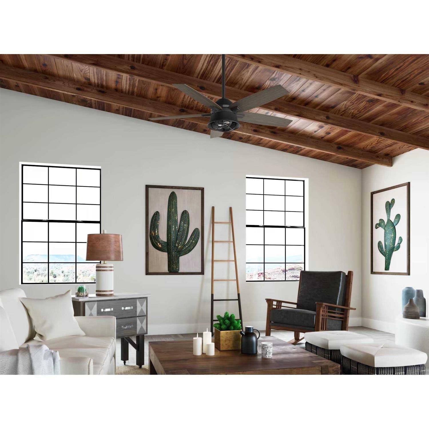 52 Hunter Hampshire Ceiling Fan with LED Light Kit - Image 3