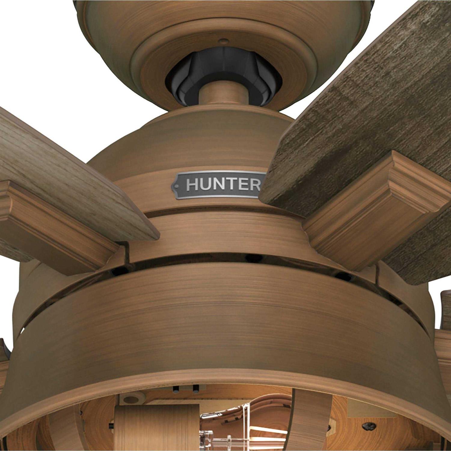 52 Hunter Hampshire Ceiling Fan with LED Light Kit - Image 5